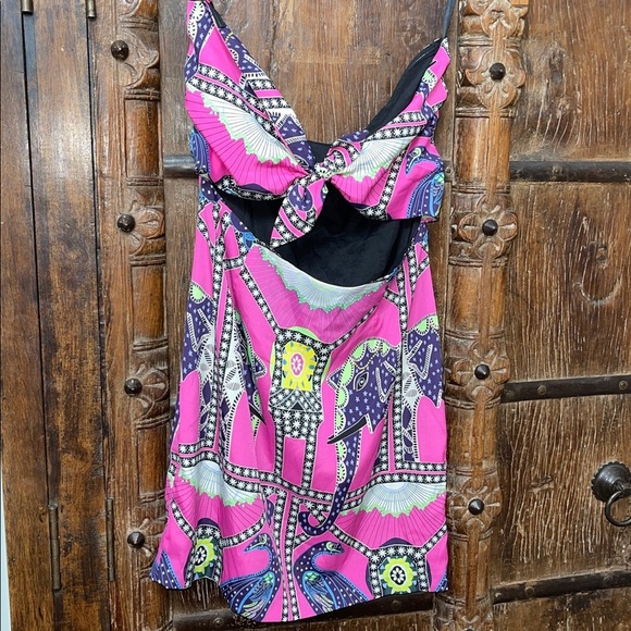 Mara Hoffman “Caravan” Strapless Cutout Mini Dress — Size 8 - Picture 4 of 6